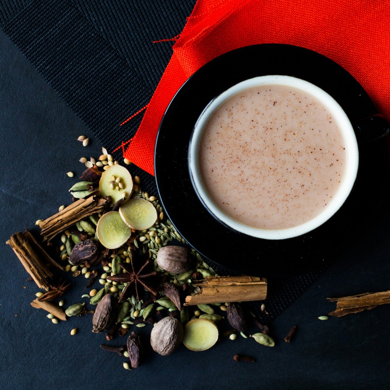 Boisson latte aux épices Boisson latte aux épices